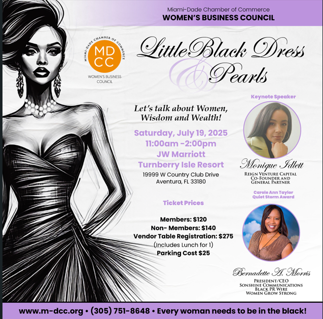 MD Chamber’s Little Black Dress & Pearls